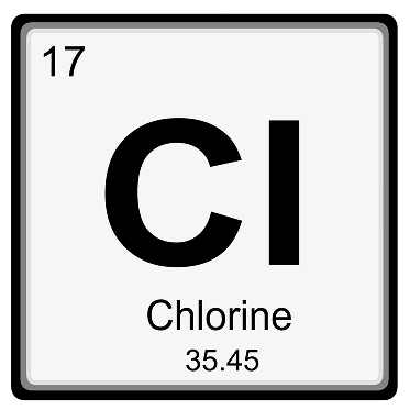 chemical symbol for chlorine