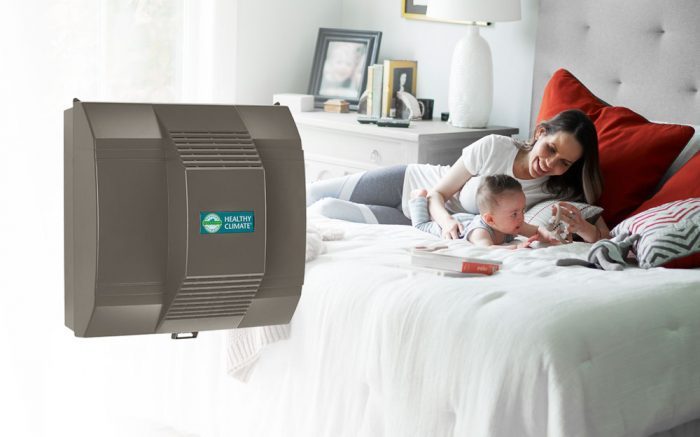 Lennox Healthy Climate Humidifier Graphic - Save Home Heat in Boulder, CO