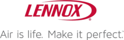 Lennox - Air is Life. Make it Perfect. Logo