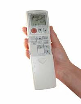 a mitsubishi remote for a thermostat