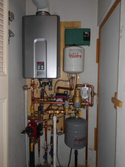 Rinnai tankless install-from Tim