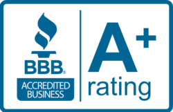 BBB Accredited Business with A Plus Rating