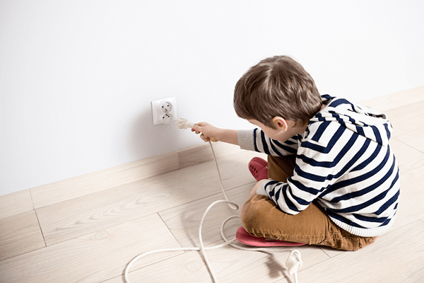 Childproofing houses 