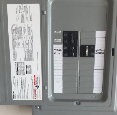 zoomed in image of electrical panel