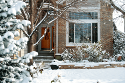 Heating outdoors winter season