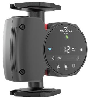 a black plastic piece of equipment with a knob on the site