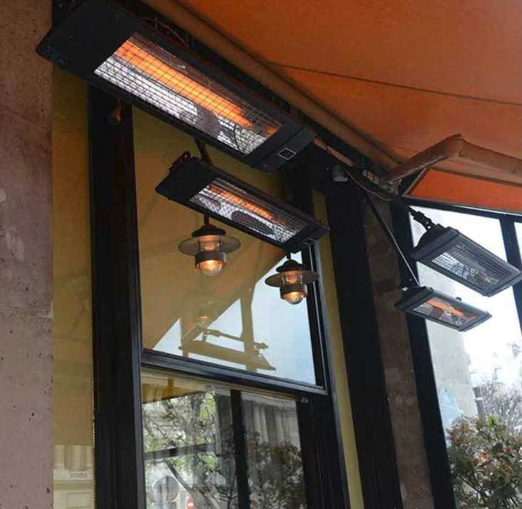 radiant heater - electr. patio jobsite eaves -DSS Detroit Radiant
